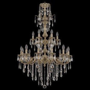 Подвесная люстра Bohemia Ivele Crystal 7201 72101/12+6/250/XL/2d B FP в Югорске - yugorsk.mebel24.online | фото 2