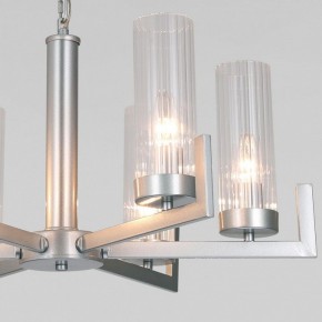 Подвесная люстра Eurosvet Arganie 60133/6 серебро в Югорске - yugorsk.mebel24.online | фото 4