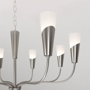 Подвесная люстра Eurosvet Rhyton 60167/8 никель в Югорске - yugorsk.mebel24.online | фото 7
