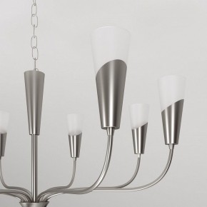 Подвесная люстра Eurosvet Rhyton 60167/8 никель в Югорске - yugorsk.mebel24.online | фото 8