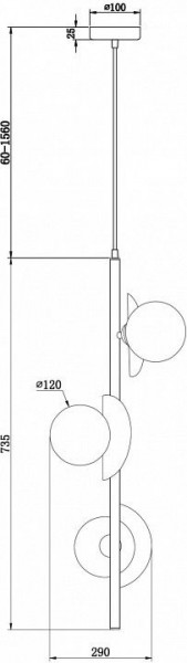 Подвесная люстра Freya Sepia FR5391PL-03CFL в Югорске - yugorsk.mebel24.online | фото 6