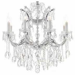Подвесная люстра iLamp Diamond 6071-8 CR+CL в Югорске - yugorsk.mebel24.online | фото