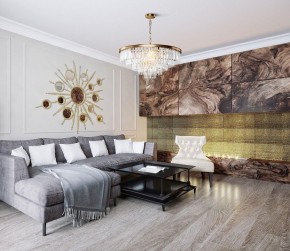 Подвесная люстра Maytoni Revero MOD085PL-12BS в Югорске - yugorsk.mebel24.online | фото 5
