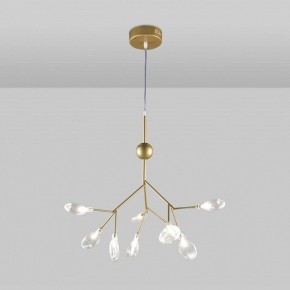 Подвесная люстра Natali Kovaltseva GRACE ll GRACE 75554/9С GOLD SATIN в Югорске - yugorsk.mebel24.online | фото 3