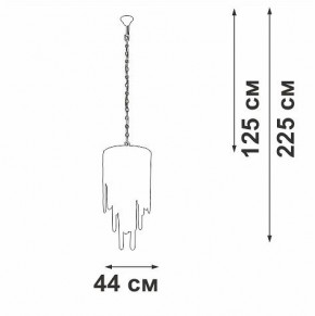 Подвесная люстра Vitaluce V5885 V5885-9/7 в Югорске - yugorsk.mebel24.online | фото 3