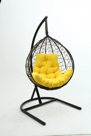 Подвесное кресло Бароло (коричневый/желтый) в Югорске - yugorsk.mebel24.online | фото