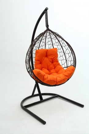 Подвесное кресло Бароло (коричневый/оранжевый) в Югорске - yugorsk.mebel24.online | фото