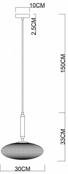Подвесной светильник Divinare Okab 5006/04 SP-1 в Югорске - yugorsk.mebel24.online | фото 3