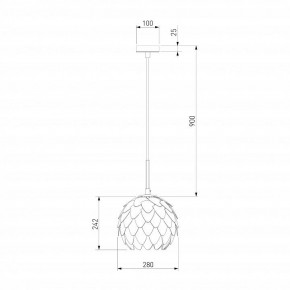 Подвесной светильник Eurosvet Cedro 304/1 в Югорске - yugorsk.mebel24.online | фото 4