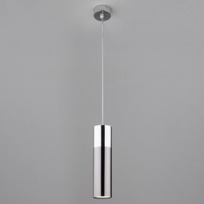 Подвесной светильник Eurosvet Double Topper 50135/1 LED хром/черный жемчуг в Югорске - yugorsk.mebel24.online | фото 3