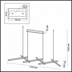 Подвесной светильник Odeon Light Rudy 3890/85L в Югорске - yugorsk.mebel24.online | фото 6