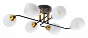 Потолочная люстра Arte Lamp Andrea A8141PL-6BK в Югорске - yugorsk.mebel24.online | фото