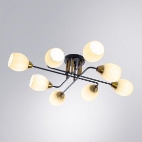 Потолочная люстра Arte Lamp Andrea A8141PL-8BK в Югорске - yugorsk.mebel24.online | фото 2
