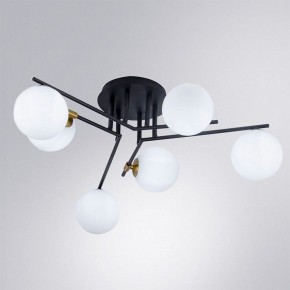 Потолочная люстра Arte Lamp Gemini A2243PL-6BK в Югорске - yugorsk.mebel24.online | фото 2
