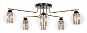 Потолочная люстра Arte Lamp Manchester A7045PL-6BK в Югорске - yugorsk.mebel24.online | фото
