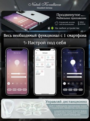 Потолочная люстра Natali Kovaltseva Damask LED LAMPS 81169 в Югорске - yugorsk.mebel24.online | фото 7