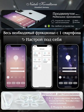 Потолочная люстра Natali Kovaltseva Effect LED LAMPS 81116 в Югорске - yugorsk.mebel24.online | фото 8