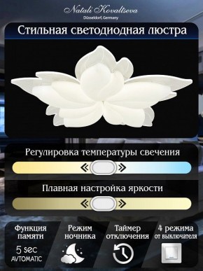 Потолочная люстра Natali Kovaltseva Effect LED LAMPS 81118 в Югорске - yugorsk.mebel24.online | фото 6