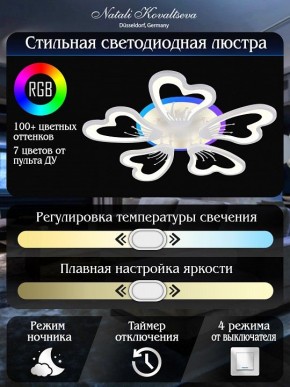 Потолочная люстра Natali Kovaltseva Hugo LED LAMPS 81133 в Югорске - yugorsk.mebel24.online | фото 6