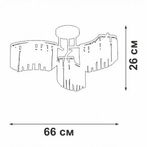 Потолочная люстра Vitaluce V5884 V5884-0/6PL в Югорске - yugorsk.mebel24.online | фото 3