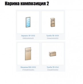 Прихожая Карина (модульная) в Югорске - yugorsk.mebel24.online | фото 6