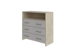 PROxSON Комод Varna (ЛДСП+ткань Бунратти/Savana Milk (молочный)) 90x40 в Югорске - yugorsk.mebel24.online | фото
