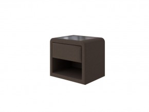 PROxSON Тумба Cube (Ткань: Рогожка Savana Chocolate (шоколад)) 52x41 в Югорске - yugorsk.mebel24.online | фото 1