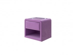 PROxSON Тумба Cube (Ткань: Велюр Shaggy Lilac) 52x41 в Югорске - yugorsk.mebel24.online | фото 1