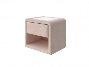 PROxSON Тумба Cube (Ткань: Велюр Teddy Тауп) 52x41 в Югорске - yugorsk.mebel24.online | фото 1