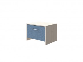 PROxSON Тумба Varna (ЛДСП Дуб Шамони+ткань Дуб Шамони светлый/Tesla Деним) 51x40 в Югорске - yugorsk.mebel24.online | фото