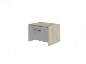 PROxSON Тумба Varna (ЛДСП+ткань Бунратти/Savana Milk (молочный)) 51x40 в Югорске - yugorsk.mebel24.online | фото