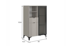 РИЧ Комод 2 со стеклом в Югорске - yugorsk.mebel24.online | фото 2