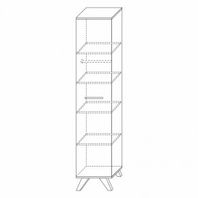 Шкаф 400 Вега Скандинавия в Югорске - yugorsk.mebel24.online | фото 4