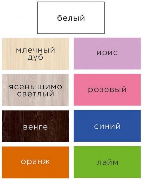 Шкаф ДМ 800 с 2-мя ящиками (лайм) в Югорске - yugorsk.mebel24.online | фото 3