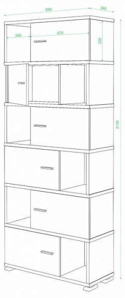 Шкаф комбинированный Домино СБ-30/6 в Югорске - yugorsk.mebel24.online | фото 2