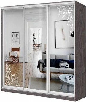 Шкаф-купе ХИТ 24-18-656 ОРНАМЕНТ в Югорске - yugorsk.mebel24.online | фото