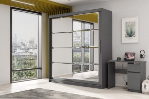 Шкаф-купе ШКП 3 МАКС (2000) Графит серый в Югорске - yugorsk.mebel24.online | фото