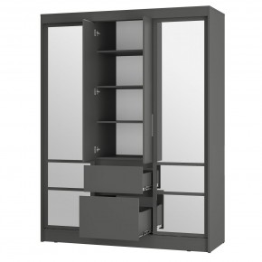 Шкаф-купе Симпл ШКК-06 (графит) в Югорске - yugorsk.mebel24.online | фото 2