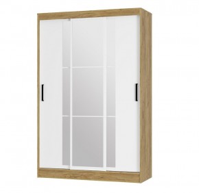Шкаф-купе Тайм ШКК-03 (крафт/белый) в Югорске - yugorsk.mebel24.online | фото 1