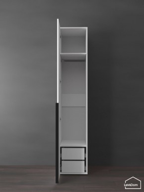 Шкаф Linnea MHR-1-3 2050х400х510 (Белый-М 11.1.2) в Югорске - yugorsk.mebel24.online | фото 6