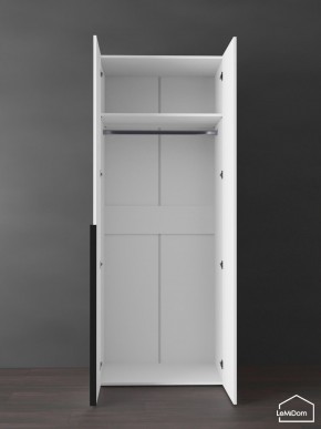 Шкаф Linnea MHR-2 2050х800х510 (Белый-М 11.1.1) в Югорске - yugorsk.mebel24.online | фото 4