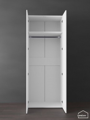 Шкаф Linnea MHR-2PO 2050х800х510 (Белый-М 11.1.2) в Югорске - yugorsk.mebel24.online | фото 4