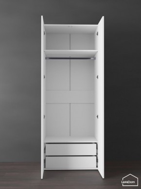 Шкаф Linnea MHR-2PO-3 2050х800х510 (Белый-М 11.1.2) в Югорске - yugorsk.mebel24.online | фото 4