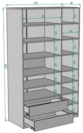 Шкаф Мальта H219 в Югорске - yugorsk.mebel24.online | фото 2