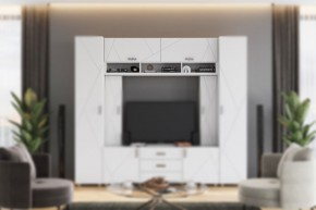 Шкаф настенный "Сандра" 1500 (Белый лофт) в Югорске - yugorsk.mebel24.online | фото 2