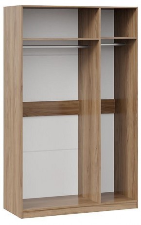 Шкаф платяной Глосс СМ-319.07.433 в Югорске - yugorsk.mebel24.online | фото 2