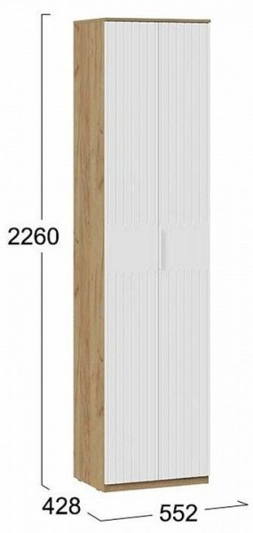 Шкаф платяной Хилтон Исп. 2 в Югорске - yugorsk.mebel24.online | фото 7