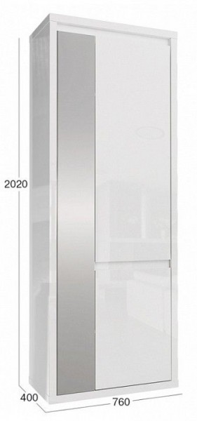 Шкаф платяной Норден СТЛ.413.01 в Югорске - yugorsk.mebel24.online | фото 3
