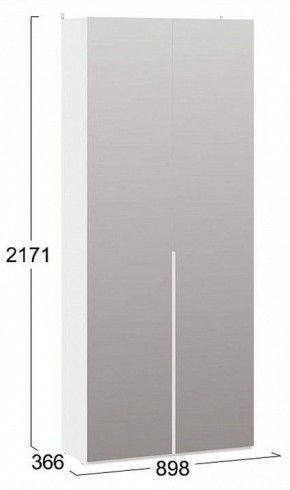 Шкаф платяной Порто СМ-393.07.224 в Югорске - yugorsk.mebel24.online | фото 3