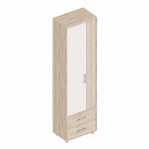 ГРАФ Шкаф 2-х створчатый с 2 ящиками (перламутр) в Югорске - yugorsk.mebel24.online | фото